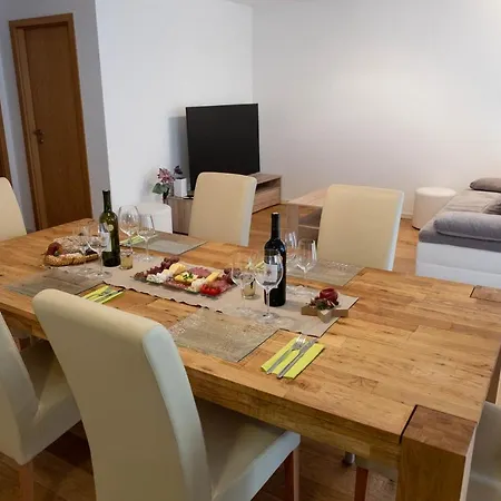 Family Near The Train Station