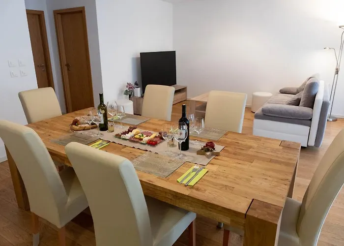 Family Near The Train Station